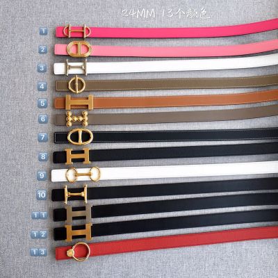 Replacement AAA Replica Hermes Mini Constance Buckle & Reversible Belt 24mm